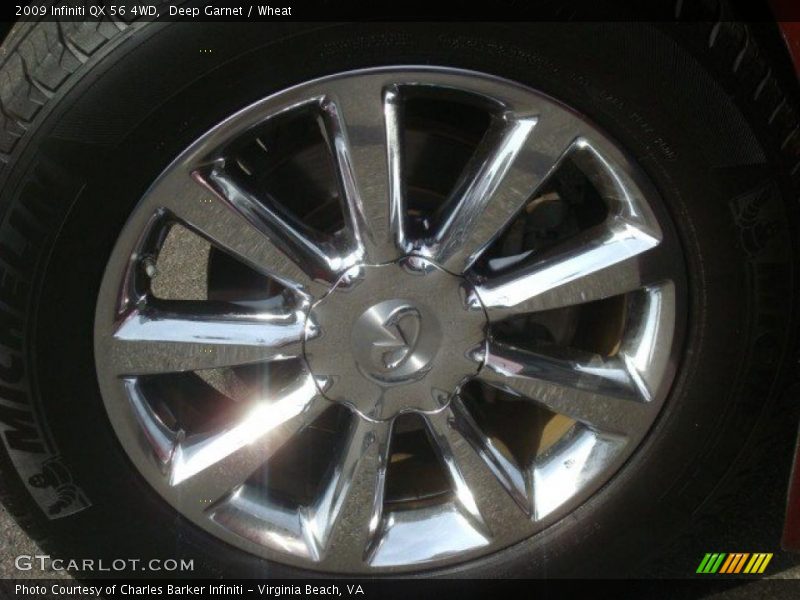  2009 QX 56 4WD Wheel