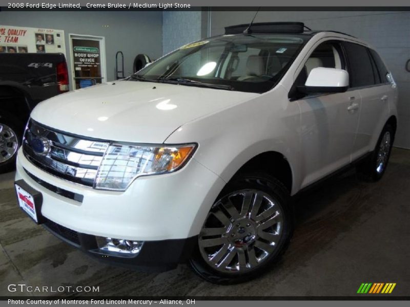 Creme Brulee / Medium Light Stone 2008 Ford Edge Limited