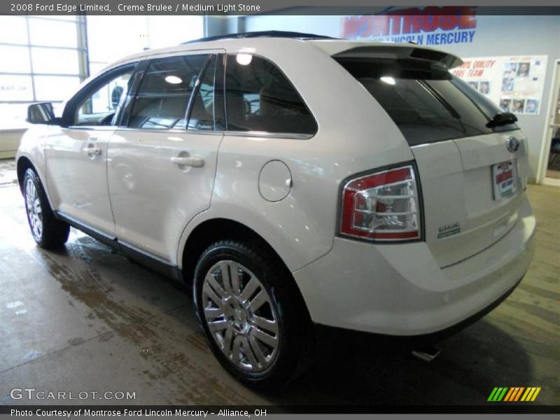 Creme Brulee / Medium Light Stone 2008 Ford Edge Limited
