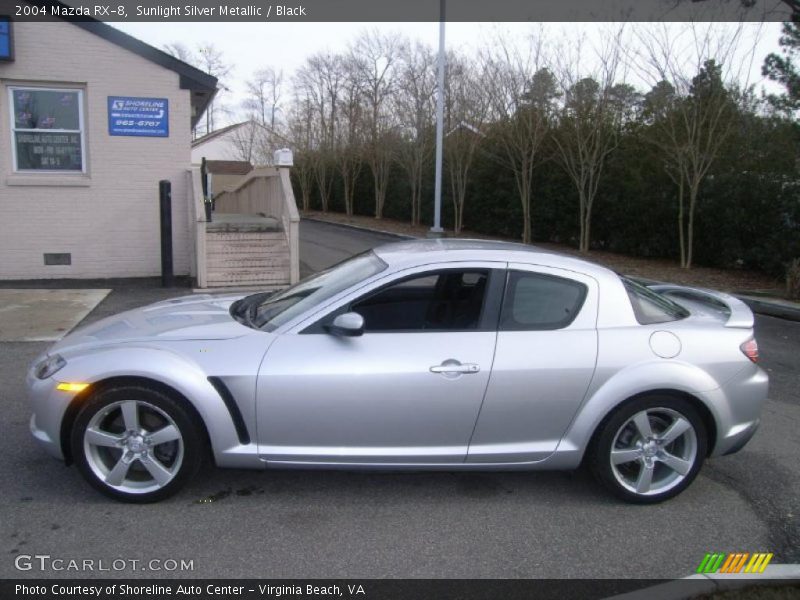 Sunlight Silver Metallic / Black 2004 Mazda RX-8