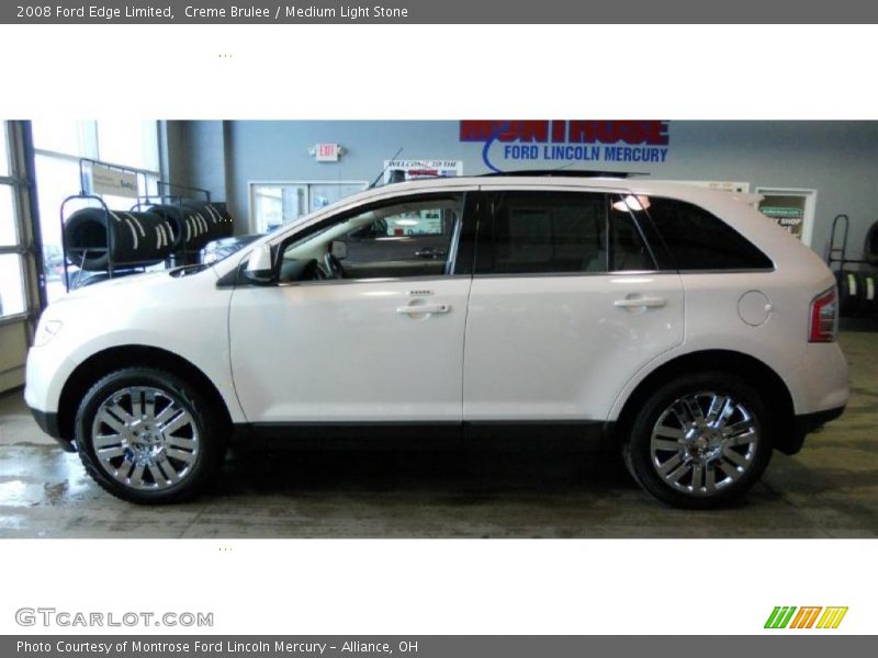Creme Brulee / Medium Light Stone 2008 Ford Edge Limited