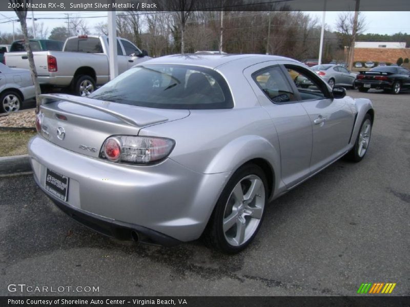 Sunlight Silver Metallic / Black 2004 Mazda RX-8
