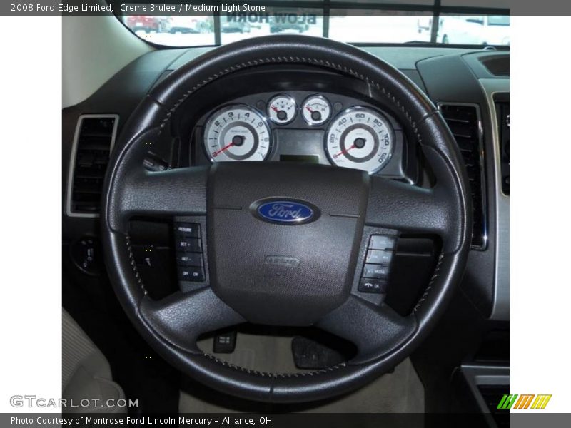 Creme Brulee / Medium Light Stone 2008 Ford Edge Limited