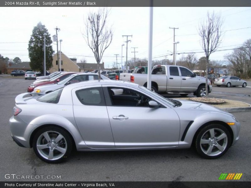 Sunlight Silver Metallic / Black 2004 Mazda RX-8