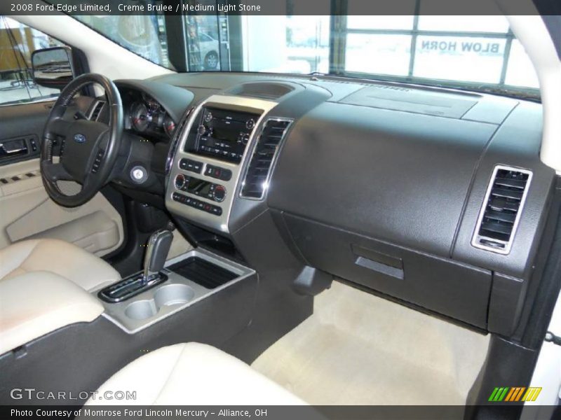 Creme Brulee / Medium Light Stone 2008 Ford Edge Limited