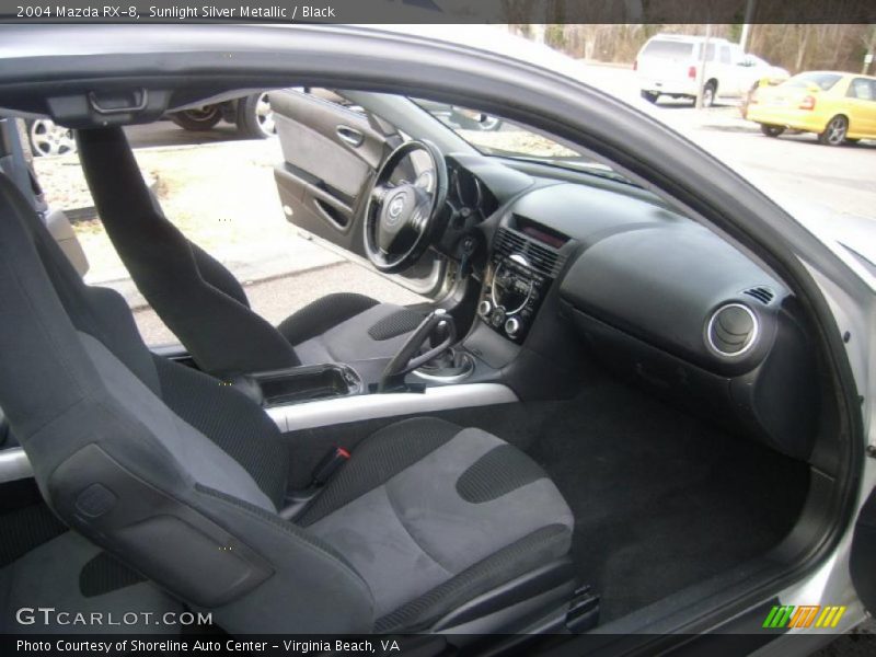 Sunlight Silver Metallic / Black 2004 Mazda RX-8