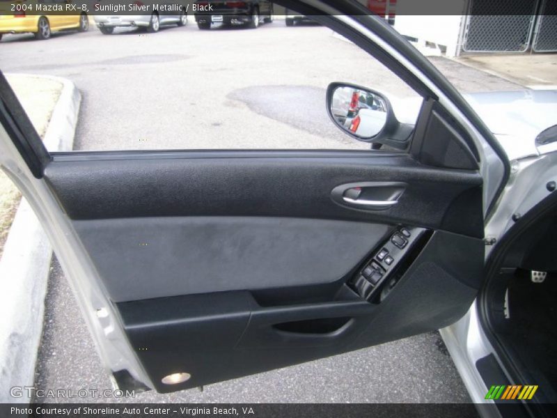 Sunlight Silver Metallic / Black 2004 Mazda RX-8