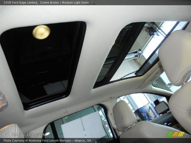 Creme Brulee / Medium Light Stone 2008 Ford Edge Limited