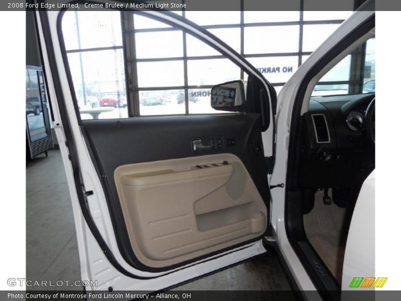 Creme Brulee / Medium Light Stone 2008 Ford Edge Limited