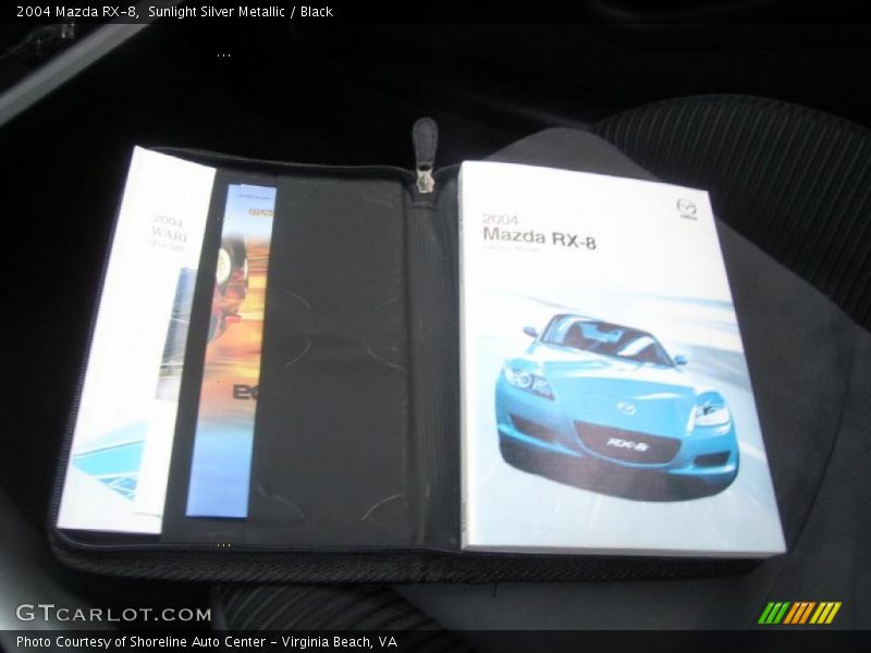 Sunlight Silver Metallic / Black 2004 Mazda RX-8