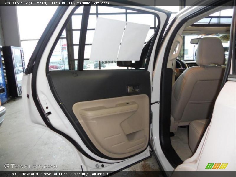 Creme Brulee / Medium Light Stone 2008 Ford Edge Limited
