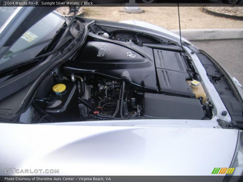 Sunlight Silver Metallic / Black 2004 Mazda RX-8