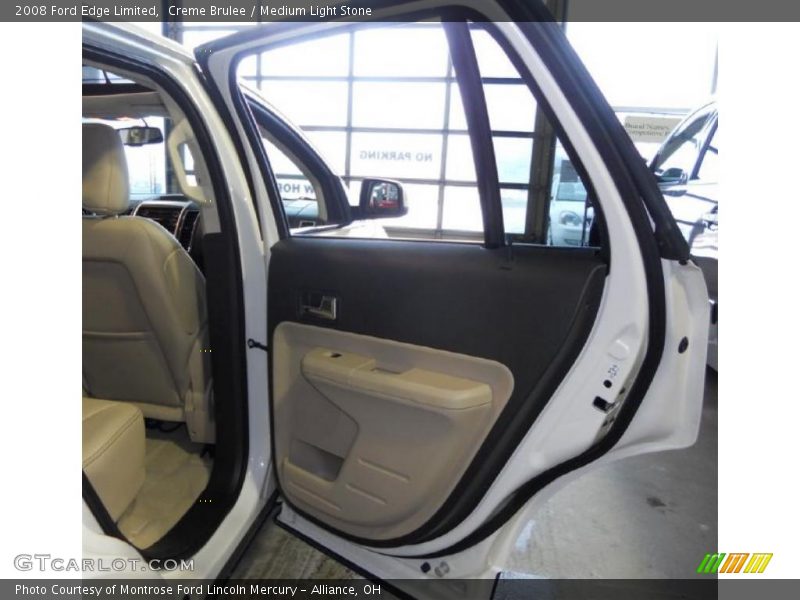 Creme Brulee / Medium Light Stone 2008 Ford Edge Limited