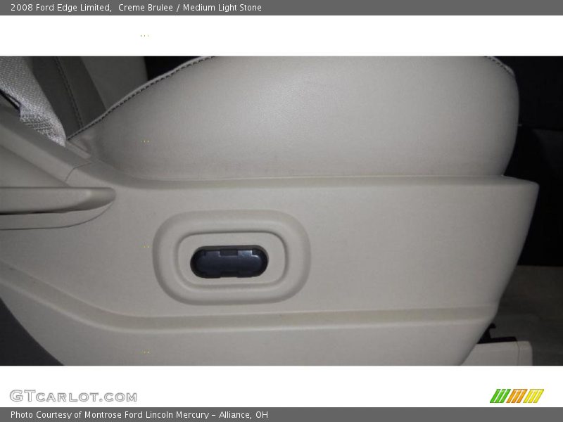 Creme Brulee / Medium Light Stone 2008 Ford Edge Limited