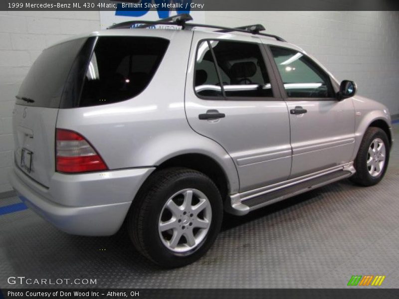 Brilliant Silver Metallic / Grey 1999 Mercedes-Benz ML 430 4Matic