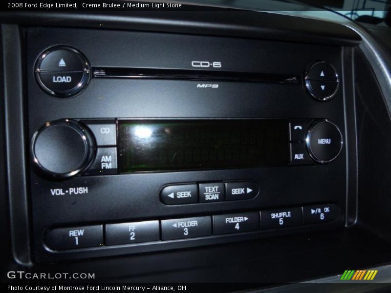 Creme Brulee / Medium Light Stone 2008 Ford Edge Limited