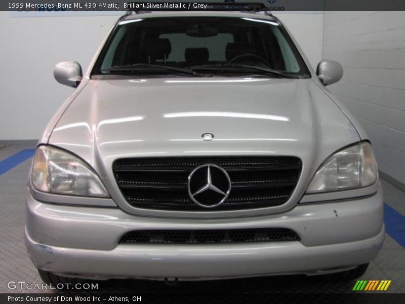 Brilliant Silver Metallic / Grey 1999 Mercedes-Benz ML 430 4Matic