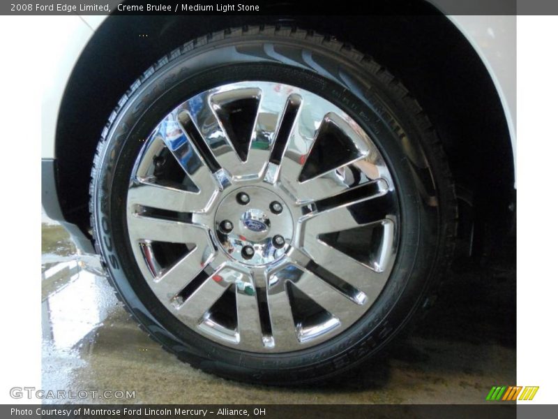 Creme Brulee / Medium Light Stone 2008 Ford Edge Limited