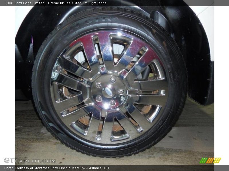 Creme Brulee / Medium Light Stone 2008 Ford Edge Limited