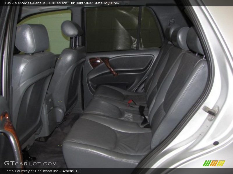 Brilliant Silver Metallic / Grey 1999 Mercedes-Benz ML 430 4Matic