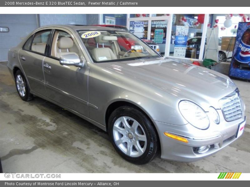 Pewter Metallic / Cashmere 2008 Mercedes-Benz E 320 BlueTEC Sedan