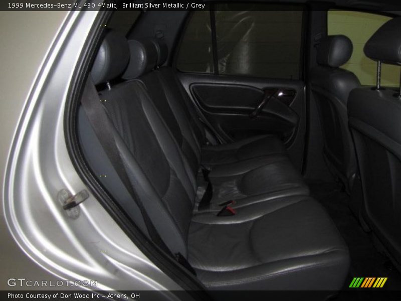 Brilliant Silver Metallic / Grey 1999 Mercedes-Benz ML 430 4Matic