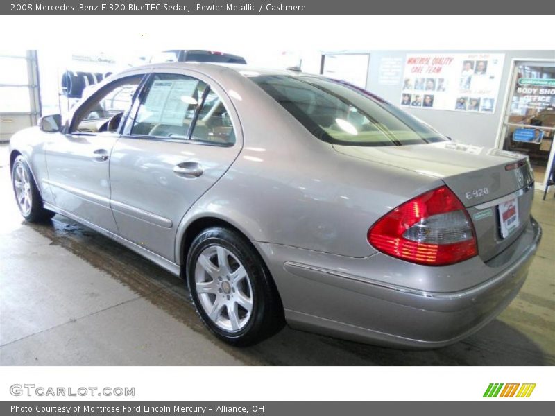 Pewter Metallic / Cashmere 2008 Mercedes-Benz E 320 BlueTEC Sedan