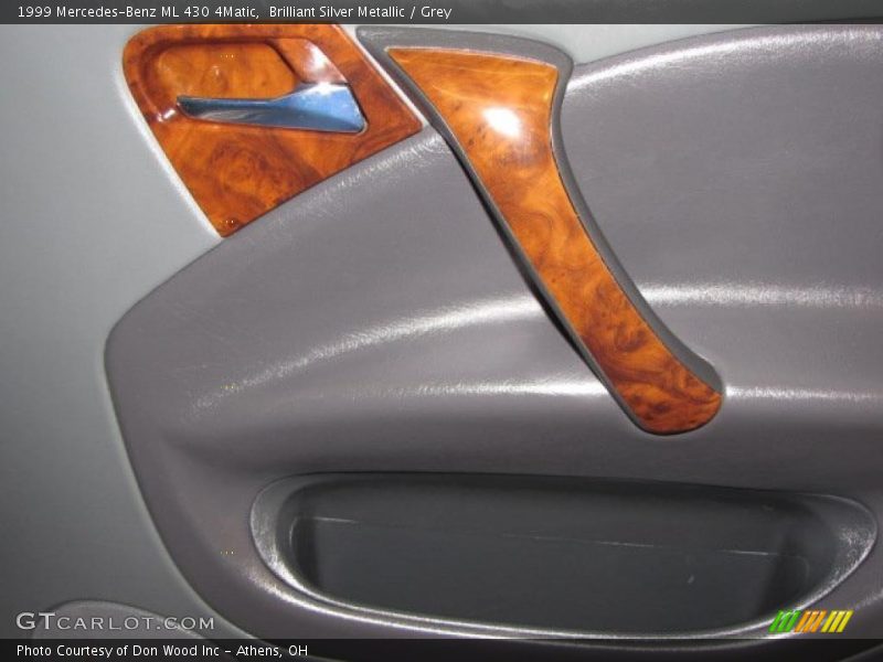 Brilliant Silver Metallic / Grey 1999 Mercedes-Benz ML 430 4Matic