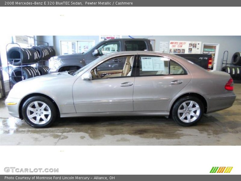 Pewter Metallic / Cashmere 2008 Mercedes-Benz E 320 BlueTEC Sedan
