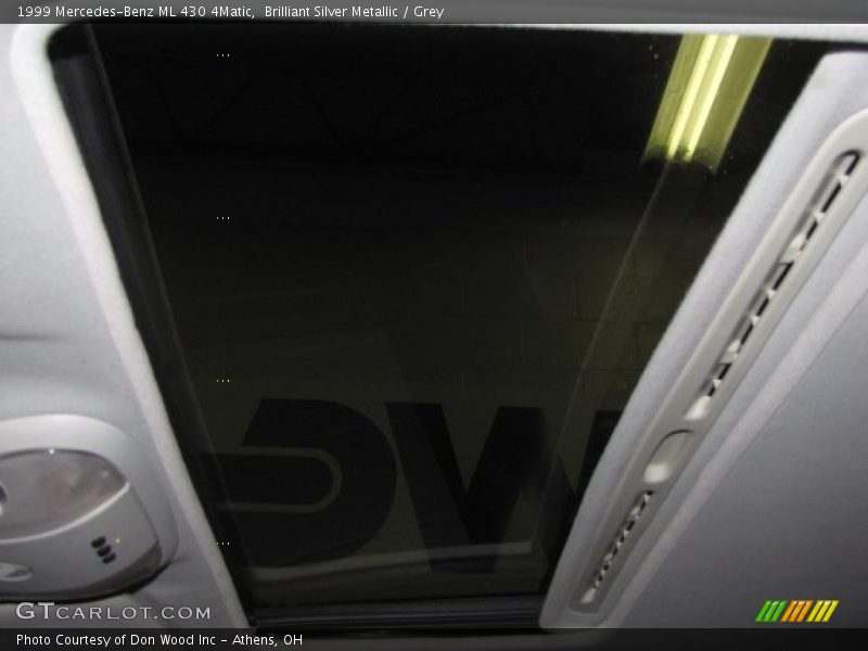 Brilliant Silver Metallic / Grey 1999 Mercedes-Benz ML 430 4Matic