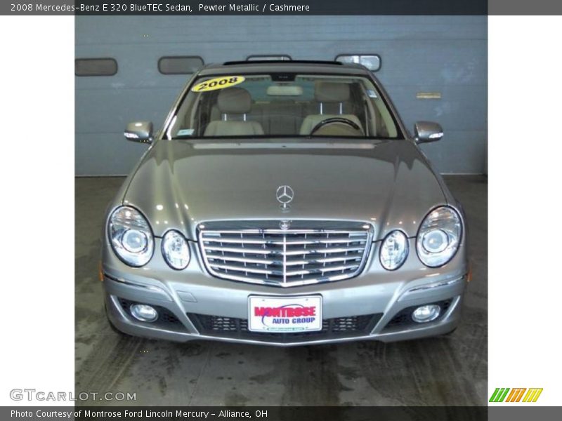 Pewter Metallic / Cashmere 2008 Mercedes-Benz E 320 BlueTEC Sedan