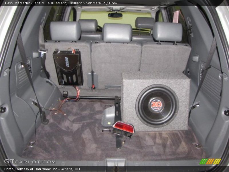 Brilliant Silver Metallic / Grey 1999 Mercedes-Benz ML 430 4Matic