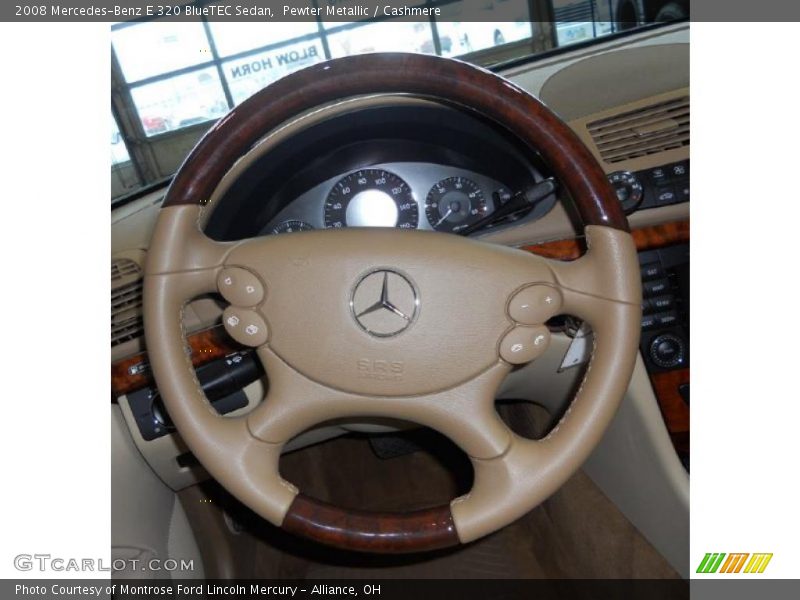 Pewter Metallic / Cashmere 2008 Mercedes-Benz E 320 BlueTEC Sedan
