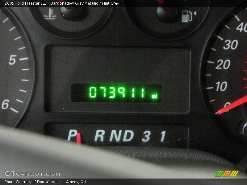Dark Shadow Grey Metallic / Flint Grey 2005 Ford Freestar SES
