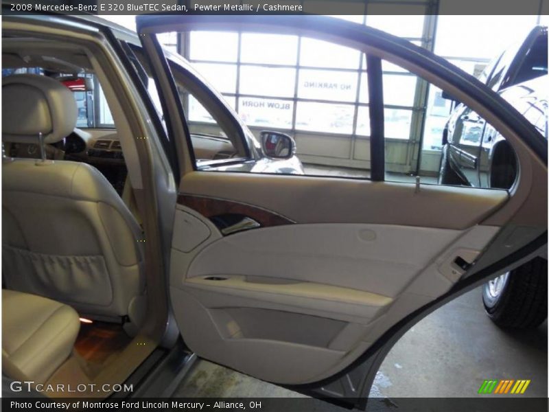 Pewter Metallic / Cashmere 2008 Mercedes-Benz E 320 BlueTEC Sedan