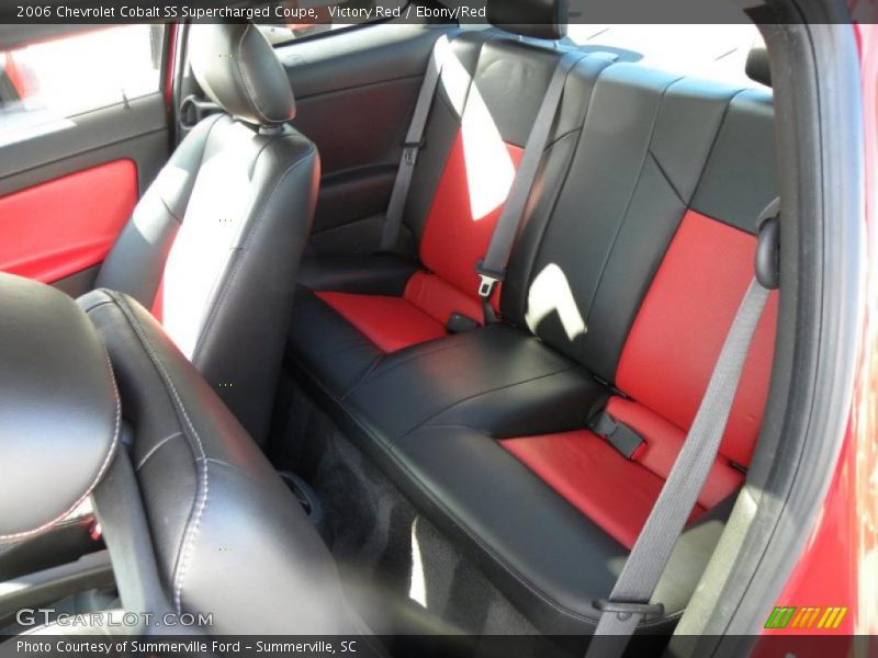 Victory Red / Ebony/Red 2006 Chevrolet Cobalt SS Supercharged Coupe