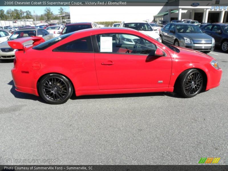Victory Red / Ebony/Red 2006 Chevrolet Cobalt SS Supercharged Coupe