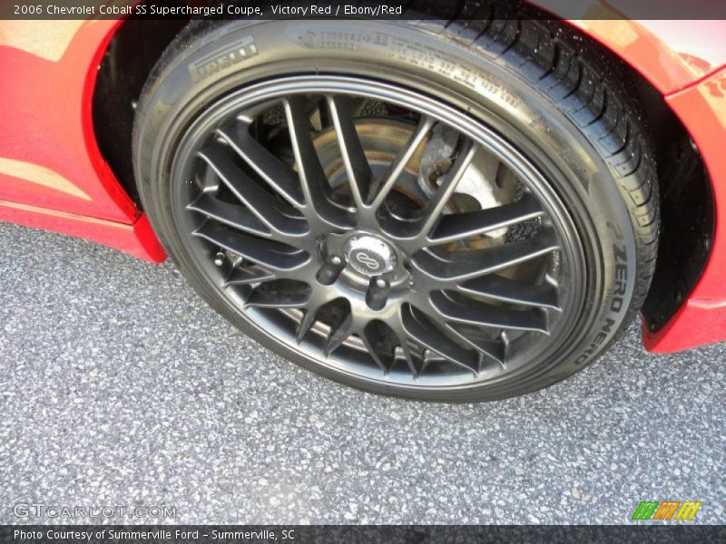 Victory Red / Ebony/Red 2006 Chevrolet Cobalt SS Supercharged Coupe