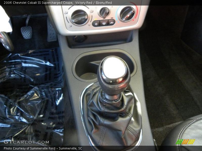 Victory Red / Ebony/Red 2006 Chevrolet Cobalt SS Supercharged Coupe