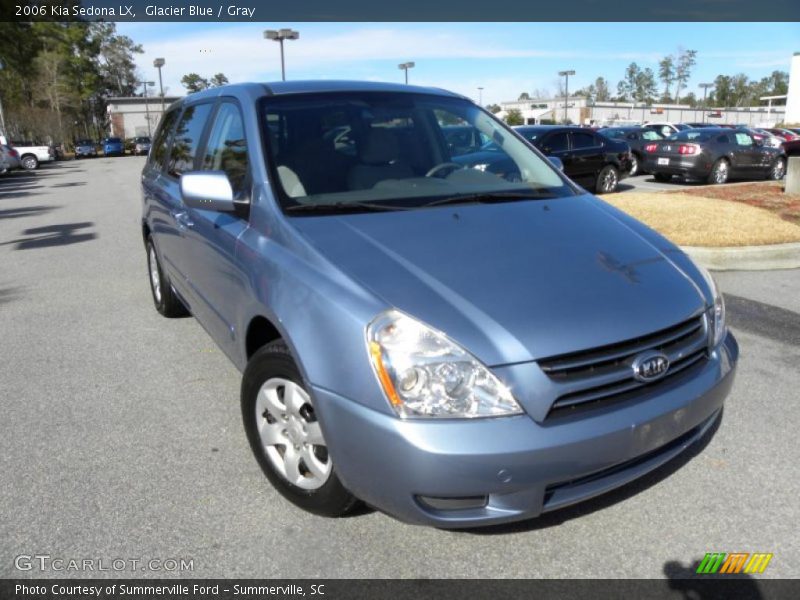 Glacier Blue / Gray 2006 Kia Sedona LX