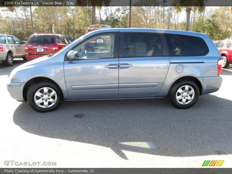 Glacier Blue / Gray 2006 Kia Sedona LX