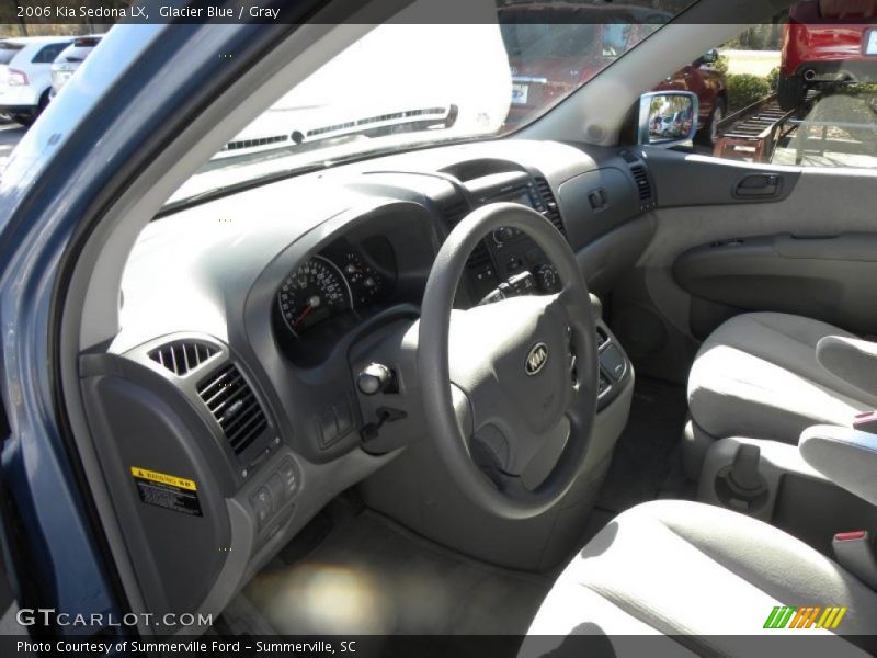 Glacier Blue / Gray 2006 Kia Sedona LX