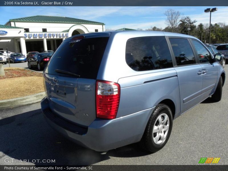 Glacier Blue / Gray 2006 Kia Sedona LX