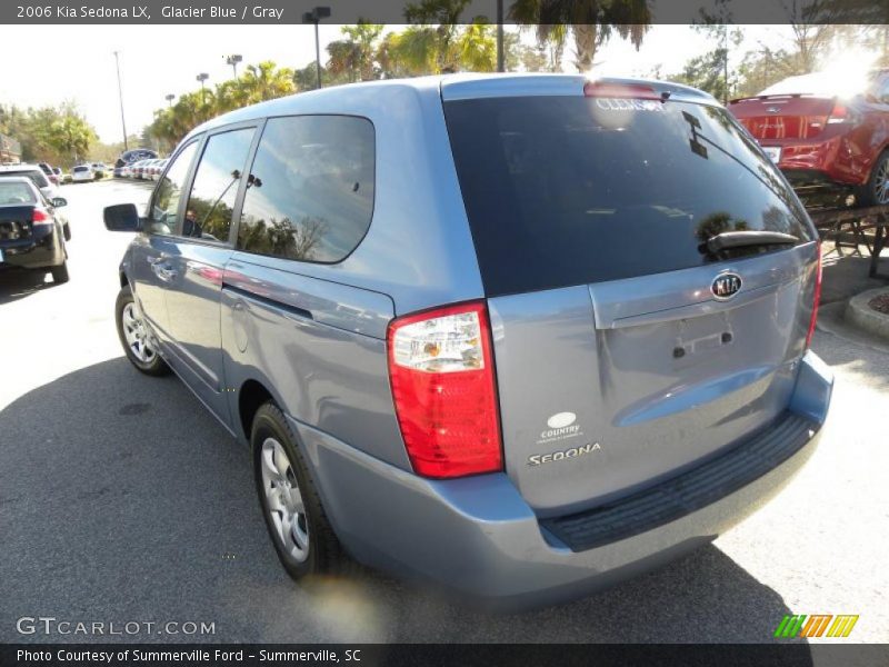 Glacier Blue / Gray 2006 Kia Sedona LX