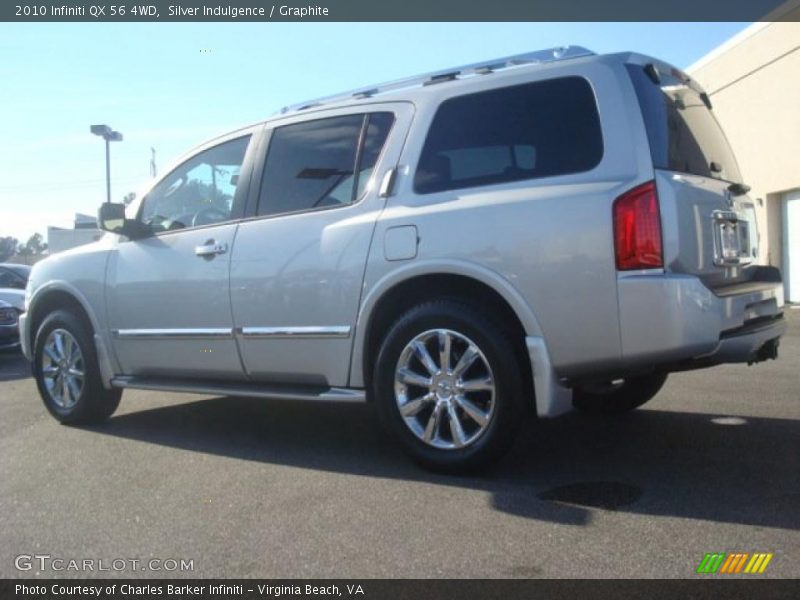 Silver Indulgence / Graphite 2010 Infiniti QX 56 4WD