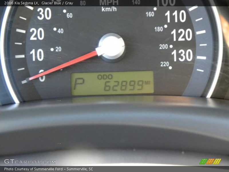 Glacier Blue / Gray 2006 Kia Sedona LX