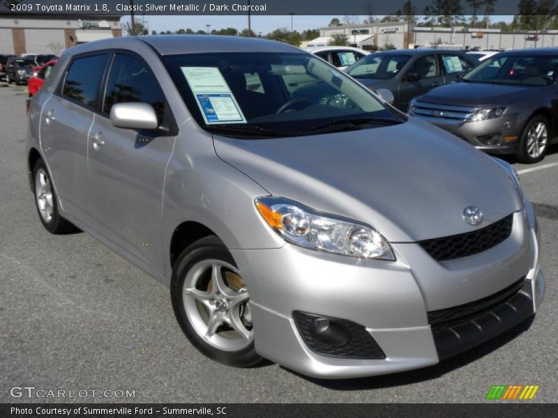 Classic Silver Metallic / Dark Charcoal 2009 Toyota Matrix 1.8