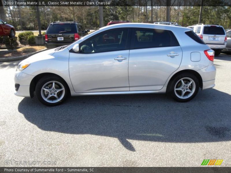 Classic Silver Metallic / Dark Charcoal 2009 Toyota Matrix 1.8