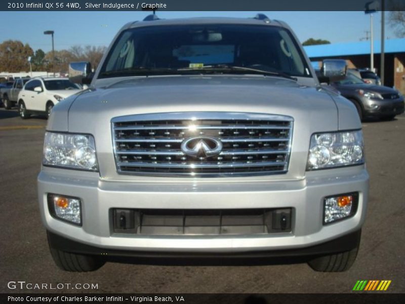 Silver Indulgence / Graphite 2010 Infiniti QX 56 4WD