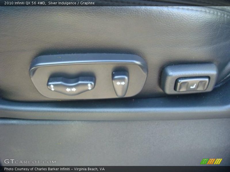 Silver Indulgence / Graphite 2010 Infiniti QX 56 4WD